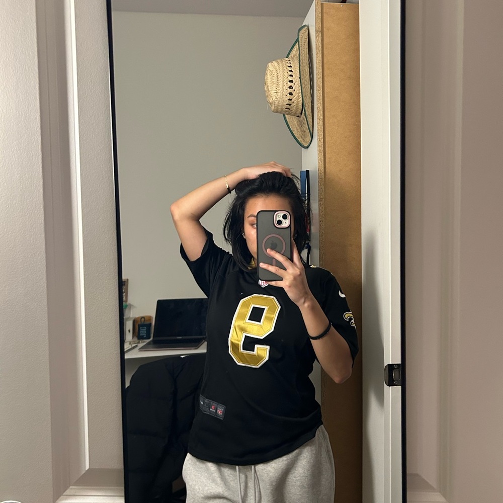 NFL New Orleans Saints #9 Jersey Black Gold